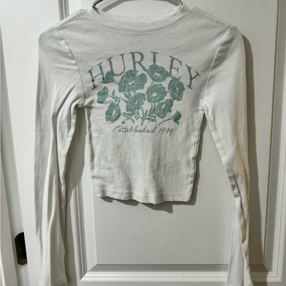 Hurley White Cotton Top - Picture 3 of 5